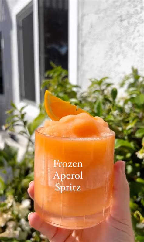 Frozen Aperol Spritz — Join Jules