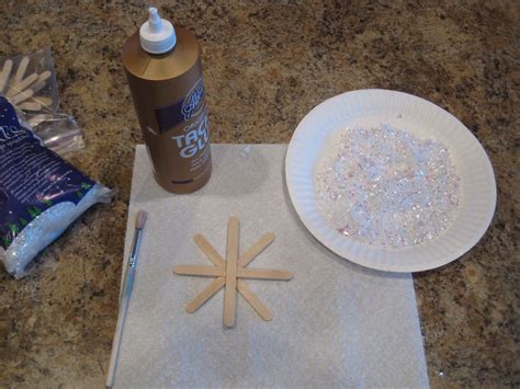 Snowflake Craft - Confessions of a Homeschooler