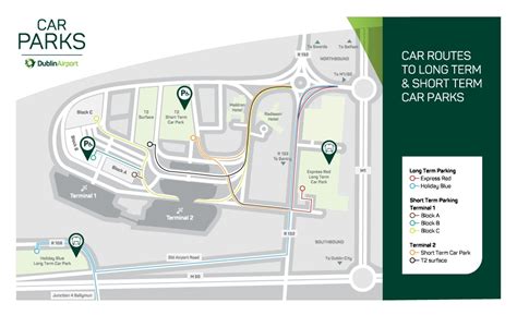 Dublin Airport Parking Map