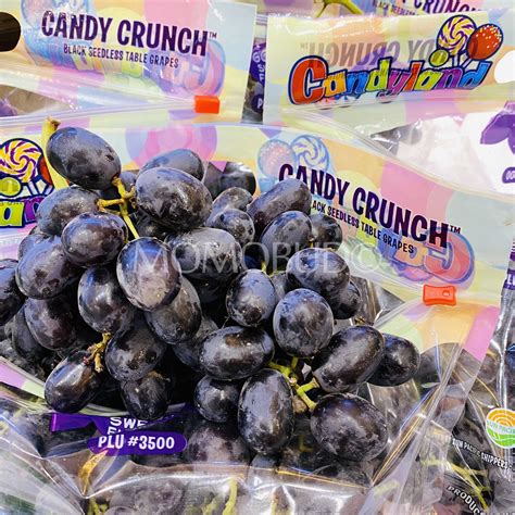 Candy Crunch™ Black Seedless Grapes 1kg — Momobud