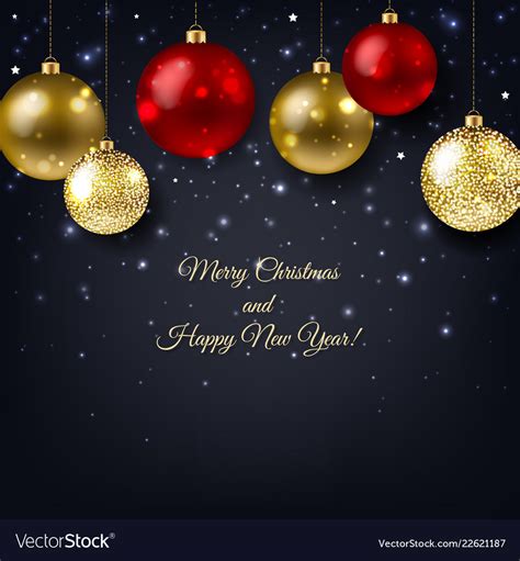 Merry christmas card Royalty Free Vector Image