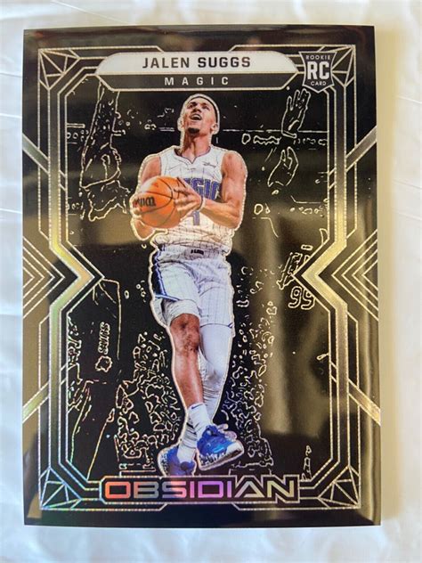 2021 22 Obsidian Basketball Jalen Suggs Base Rookie Card 155 Orlando