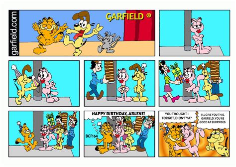 Garfield BCF164 Comic: Arlene's 37th birthday by BobClampettFan164 on DeviantArt