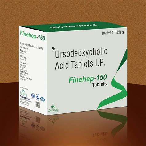 Finehep 150 Mg Ursodeoxycholic Acid Tablets At Rs 2580box Kharar