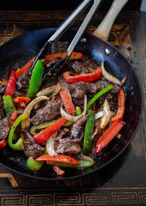 30 Minute Chinese Beef And Pepper Stir Fry Beyond Kimchee