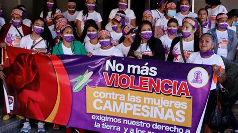 Mujeres Hondureñas Exigen Justicia Y No Más Violencia Contra Ellas