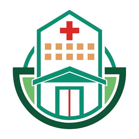 Vector Del Logotipo Del Hospital Vector Premium Generado Con IA