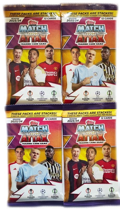 Saszetki Karty Match Attax Uefa Champions League