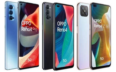 Lanzamiento En España Del Oppo Reno4 Reno4 Pro Y Oppo Reno4 Z