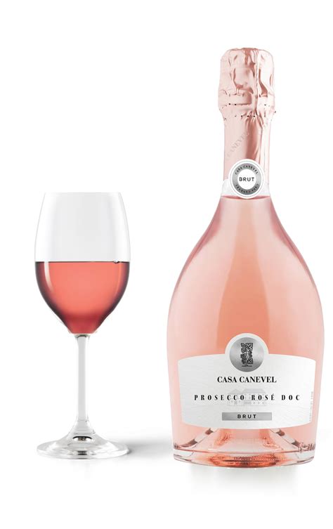 Casa Canevel Prosecco Valdobbiadene Rosé Brut DOC, Veneto, Italia ...