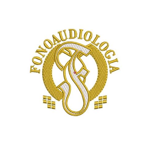 Matriz de Bordado Fonoaudiologia Cód 0723 Elo7