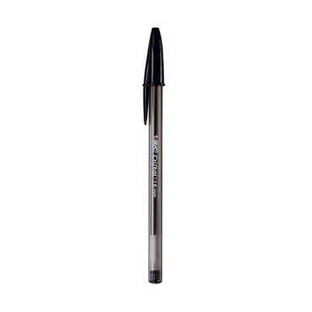 Caneta Bic Cristal 1.6 Mm - Caneta Bic Cristal Bold 1.6 mm Preta Ref. 876974 - Caneta Esferográfica ...