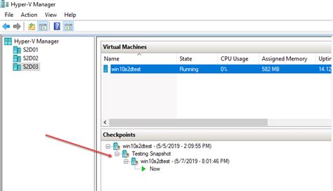 How To Work With And Manage Hyper V Checkpoints