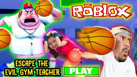 Roblox Escape Evil Gym Teacher Insane Mode Youtube