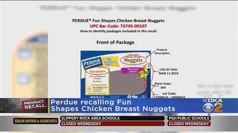 Perdue Issues Recall For Chicken Nuggets YouTube