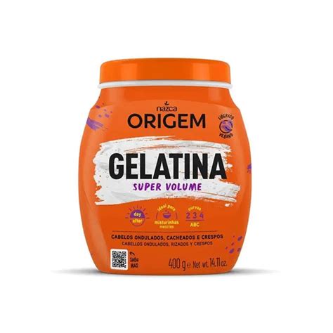 Gelatina Capilar Origem Super Volume G Farm Cias Unipre O