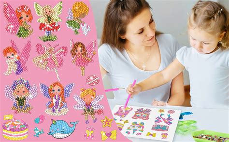 Ruijie Diamond Painting Enfant Pi Ces Diy Peinture Diamant Enfant