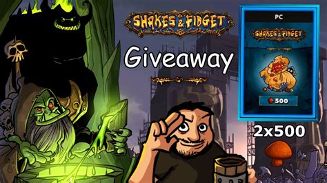 Shakes Fidget Pilze Einfach So Gewinnen Giveaway Sfgame