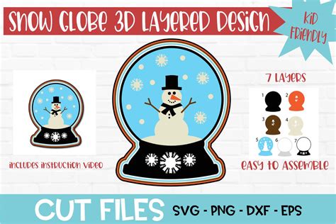 Free Svg Snow Globe Svg Png Eps Dxf File