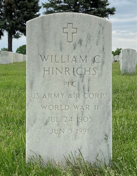 William C Hinrichs Find A Grave Memorial