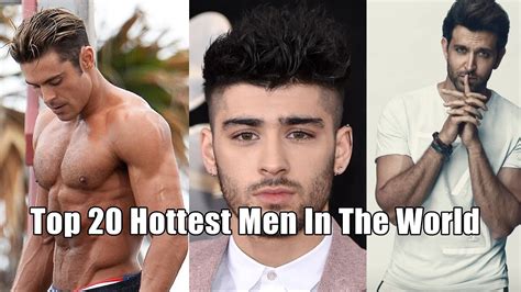 Top 20 Hottest Men In The World 2021 Youtube