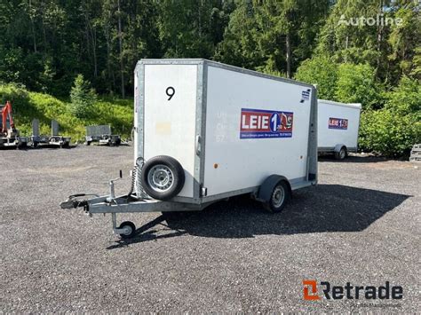 Kupić przyczepę furgon Ifor Williams Trailers IFOR WILLIAMS BV 105