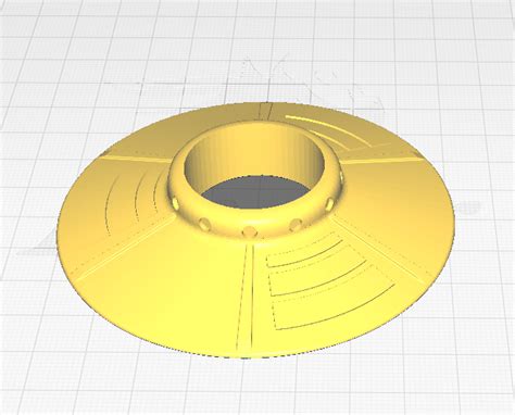 Archivo Stl Ovni De Sobremesa Plan Imprimible En D Para Descargarcults