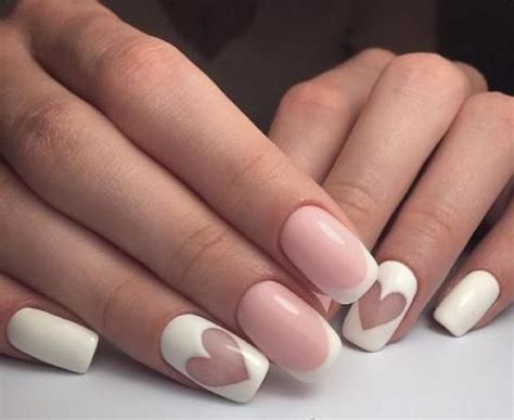 Saint Valentin les plus belles manucures à adopter Gel nails french