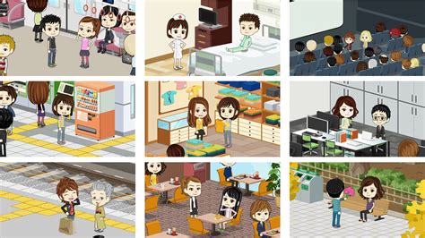 Animation: English & Japanese Course Animated Series on Behance