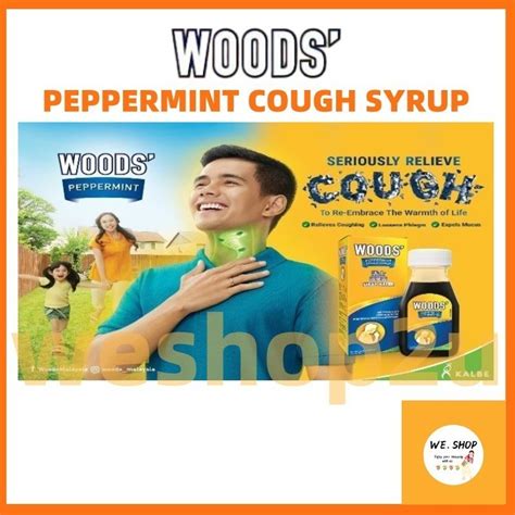 New Store Offer Woods Peppermint Cough Syrup For Adult 50ml 100ml Woods Sirap Batuk Ubat