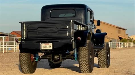 Custom Cummins '49 Dodge Power Wagon Restomod Sells for $400,000