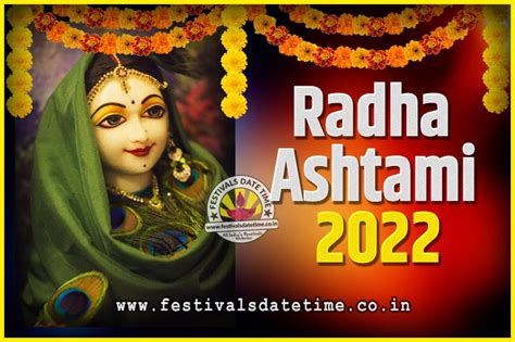 2022 Radha Astami Pooja Date And Time 2022 Radha Astami Calendar Festivals Date Time