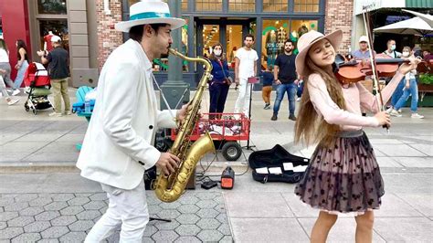 Saxophonist Joins Karolina Protsenko Dance Monkey Cover