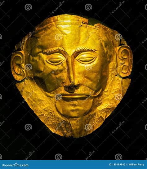 Mus E Arch Ologique National Ath Nes Gree D Agamemnon De Masque D Or