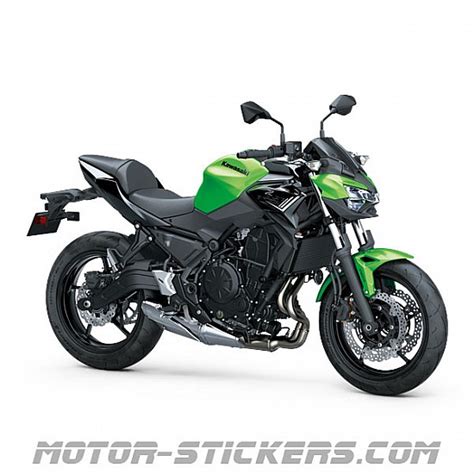 Mus Alerta Bienes Kit Pegatinas Kawasaki Z No Esencial F Cil De