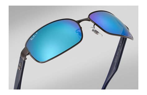 Ray Ban Rb3566 Chromance In Blue For Men Lyst