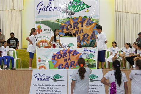 Prova Torta Na Cara Da Gincana Ecociente Re Ne Alunos De Nove Escolas