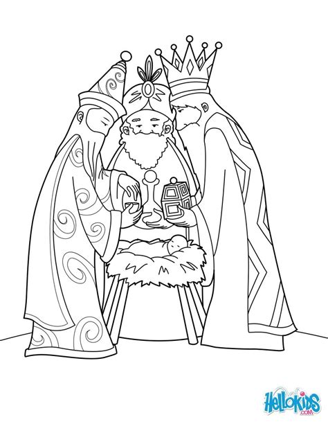 Wise Men Coloring Page At Getcolorings Free Printable Colorings