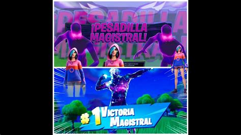 ¿victoria Magistral O ¿pesadilla Magistral Fortnite Youtube