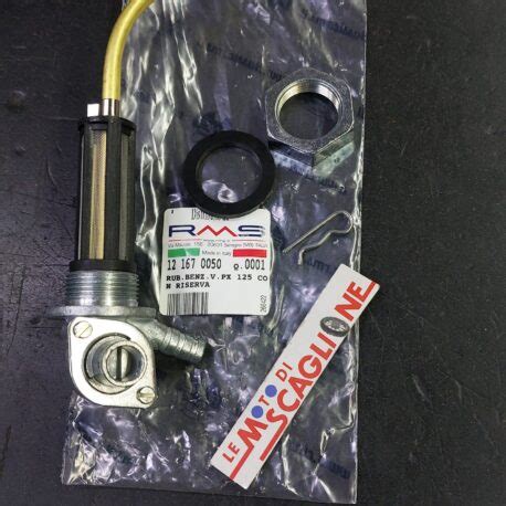 RUBINETTO BENZINA VESPA PX CON RISERVA RMS 121670050 Le Moto Di