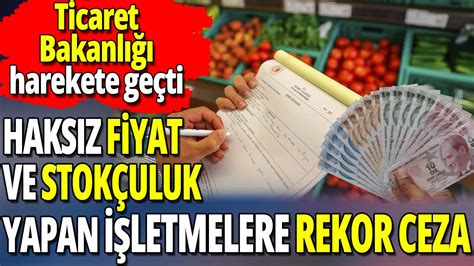 Ticaret Bakanlığı harekete geçti Sigara firmalarına milyonlarca lira