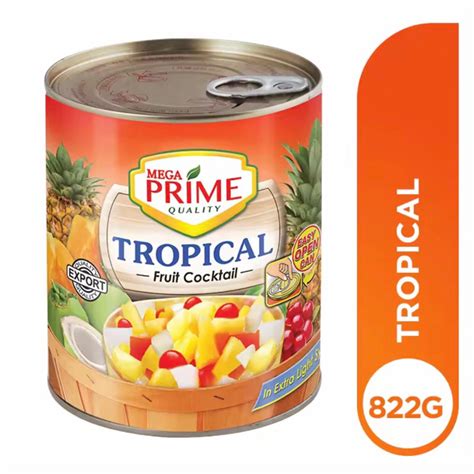 Mega Prime Tropical Fruit Cocktail 822 G Shopee Philippines