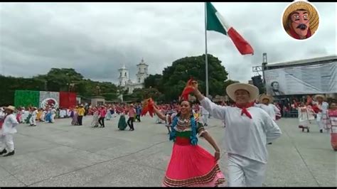 Por Los Caminos Del Sur Baile Masivo De Folklor Mexicano