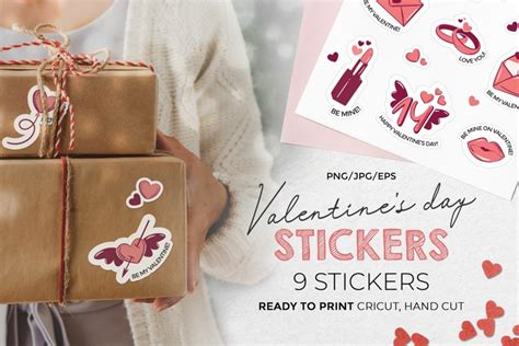 Valentine's Day Printable Stickers-9 (2402080)