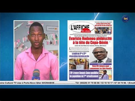 UNES DE LA PRESSE DU 12 08 2022 SUR TPC PLUS TV YouTube