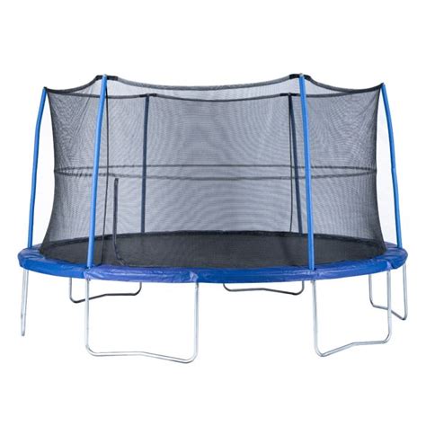 Jumpking 14ft Round Trampoline with Safety Enclosure System ...