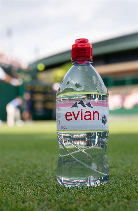 Evian Wimbledon Sponsorship Evian Evian Natural Mineral Water