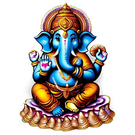 Download Traditional Ganesh Figure Png 99