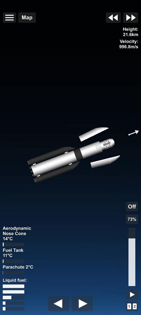 launching  habitation module    space station