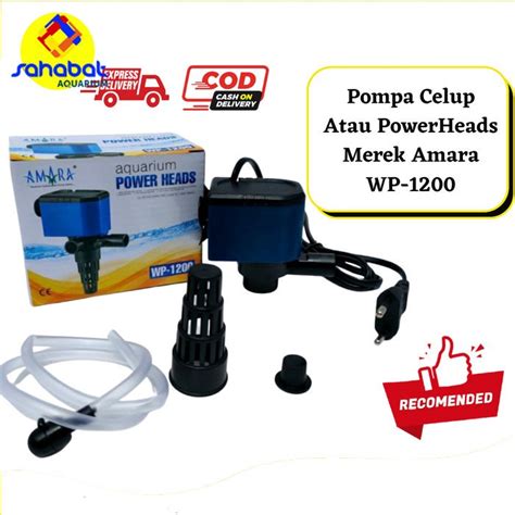 Jual Mesin Pompa Celup Power Head Amara Wp Wp Aquarium